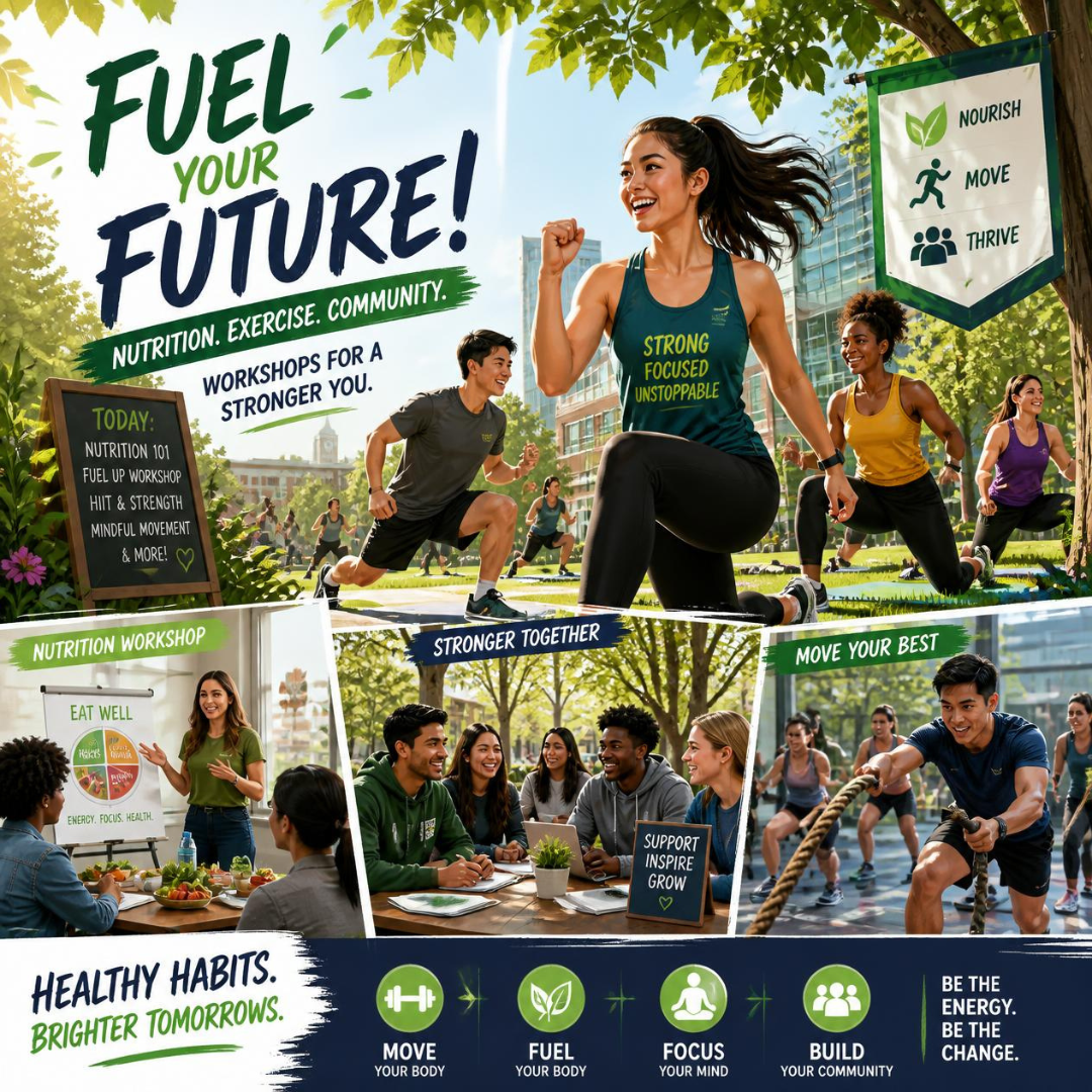 Interactive High-Impact Nutrition Exercises for Campus Groups