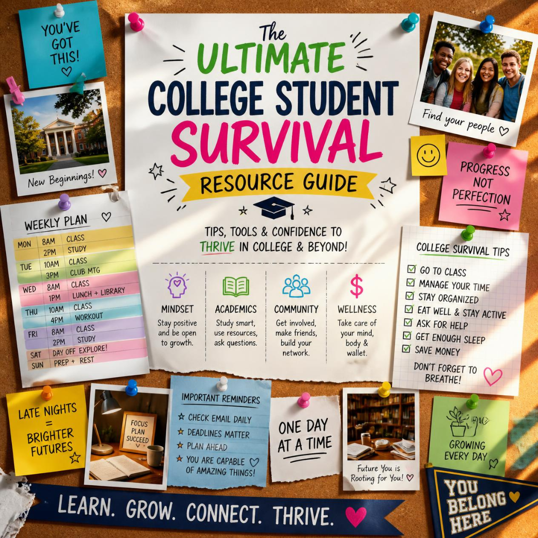 The Ultimate College Student Survival Resource Guide
